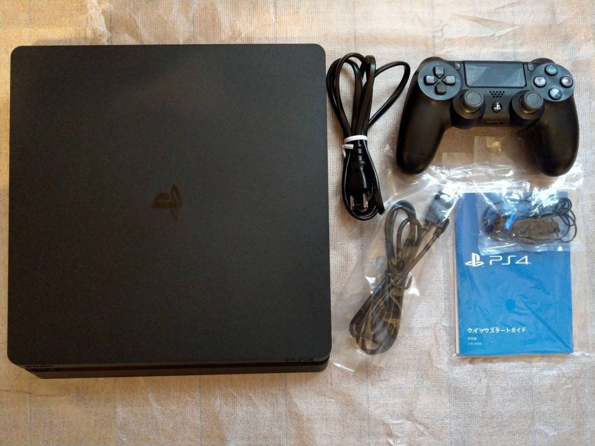 SONY PS4本体 500GB CUH-2000AB01 ジェットブラック 中古美品 500GB 0