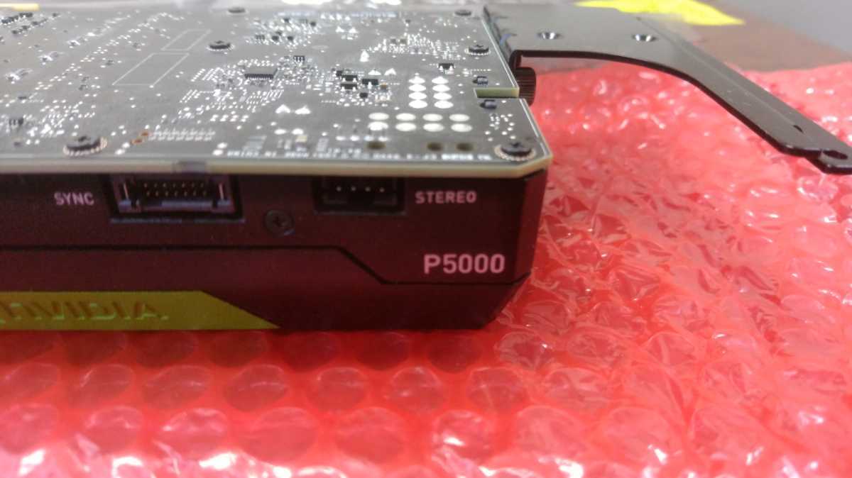 P5000 NVIDIA QUADRO 本体のみ Quadro - グラフィックボード ☆1F0529