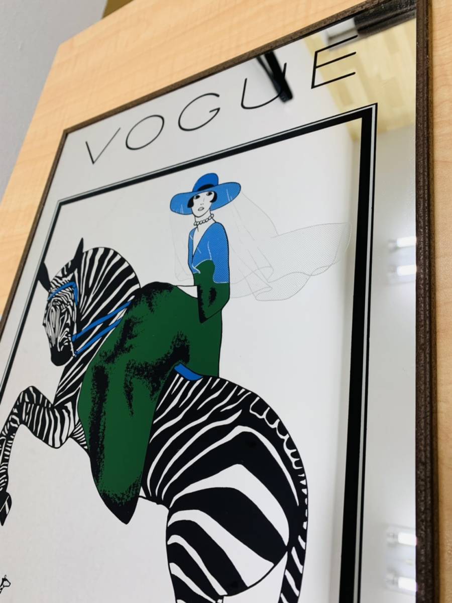 VOGUE - パブミラー 鏡 ヴォーグ Yahoo!オークション ヴィンテージ 