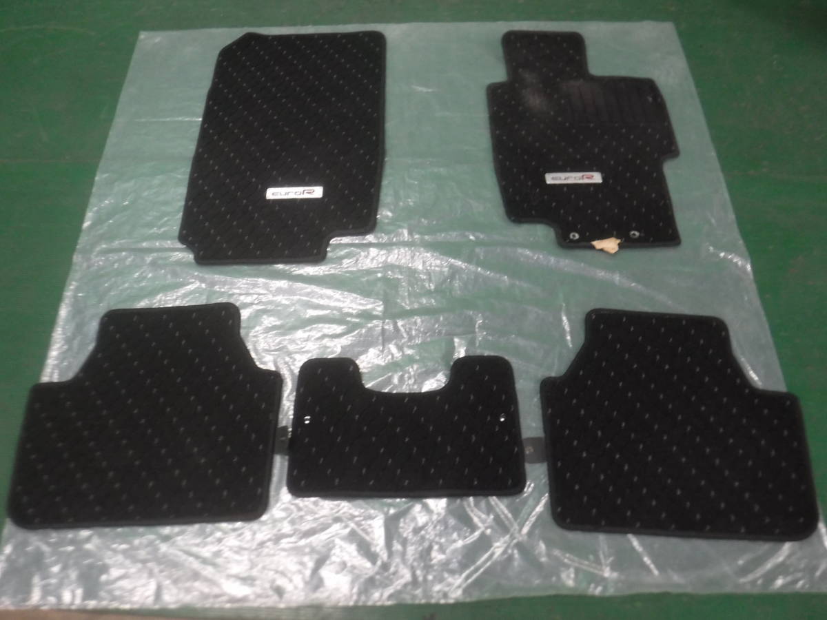 【 ホンダ アコード CL7 純正 フロアマット 1台分 5枚 ユーロR 】