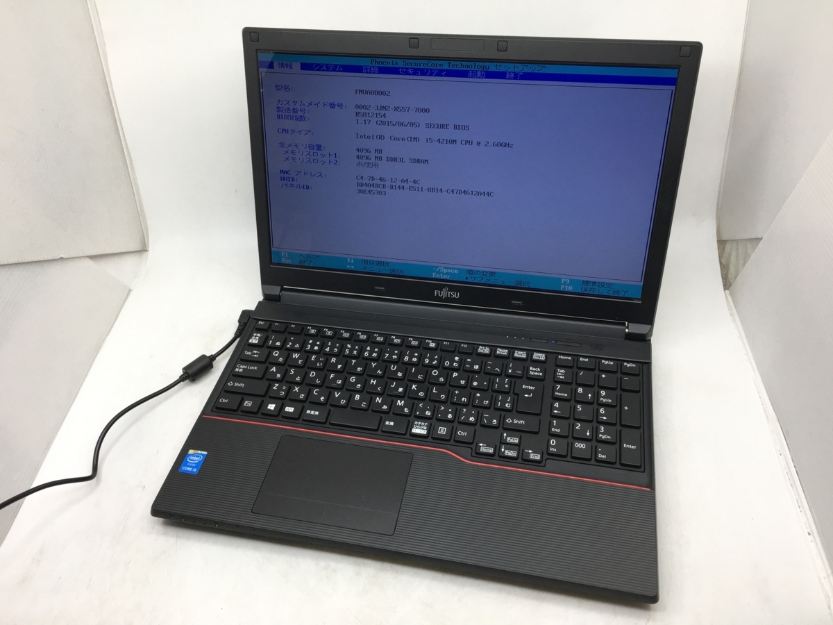 LIFEBOOK 富士通 A574⁄K ジャンク a574 ジャンク品 Core lifebook