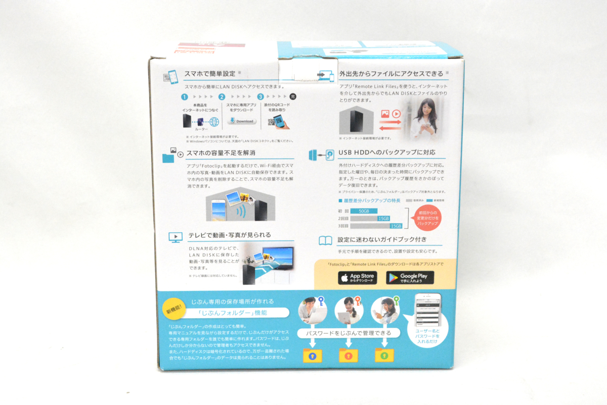 K201☆未使用品 I・O DATA ネットワーク接続ハードディスク（NAS) HDL