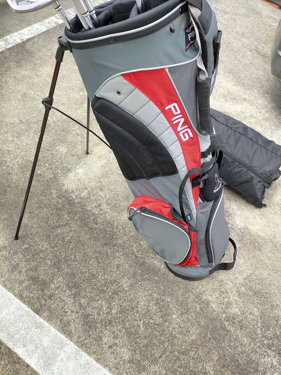 PING ピン キャディバッグ ping 8.0型 アスリート⁄スタンド☆中古 2026