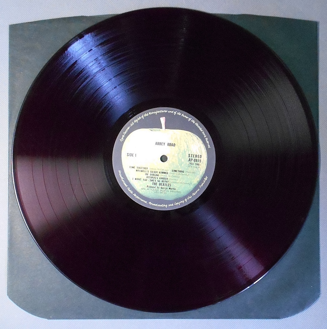 ビートルズ 赤盤 BEATLES ROAD LP ABBEY AP-8815 アビーロード THE