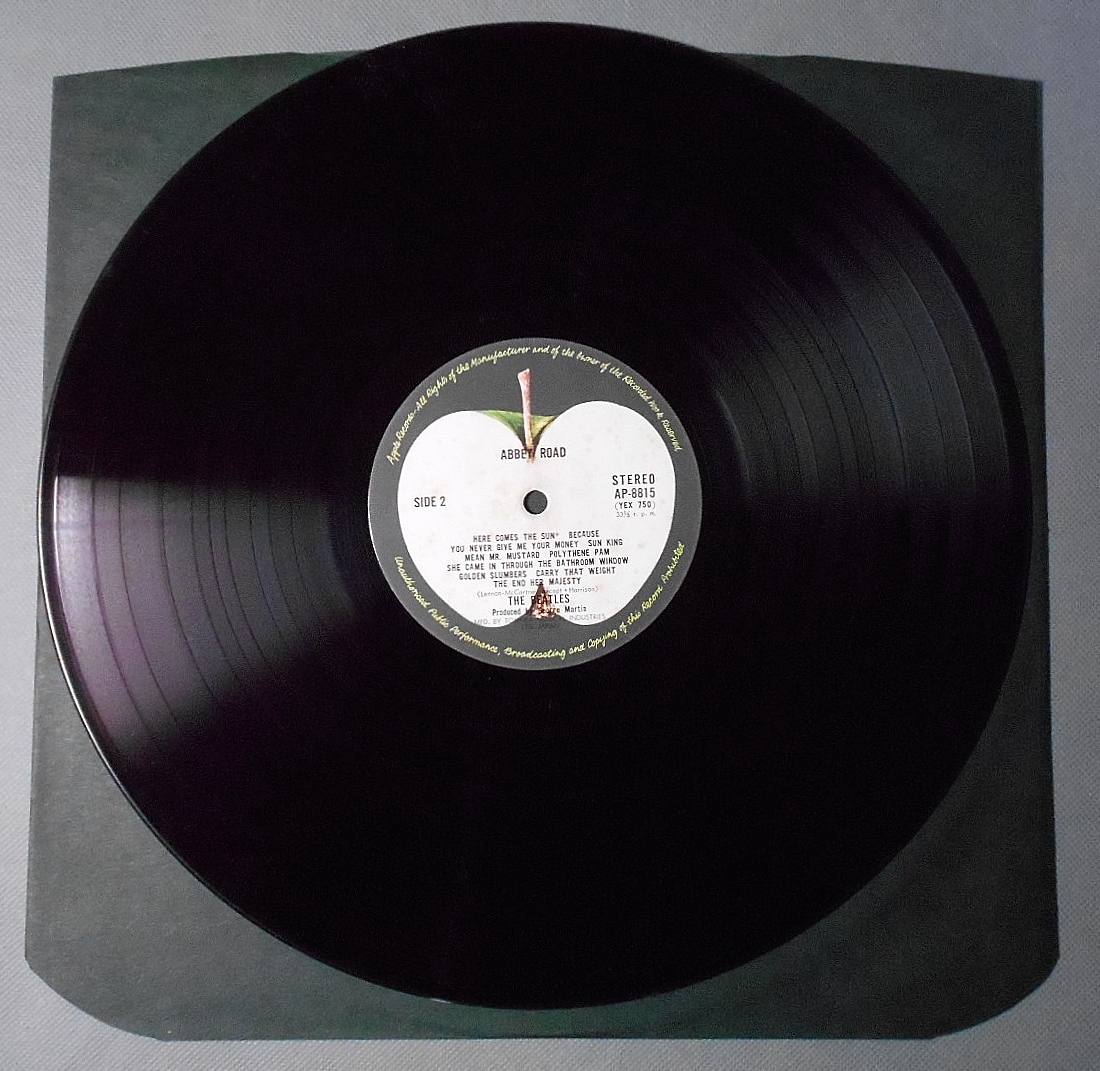 ビートルズ 赤盤 BEATLES ROAD LP ABBEY AP-8815 アビーロード THE