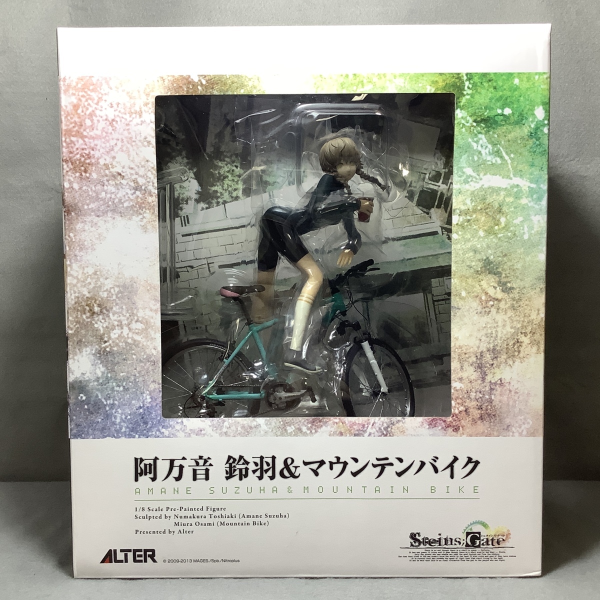 未開封 STEINS GATE シュタインズゲート 阿万音鈴羽＆マウンテンバイク