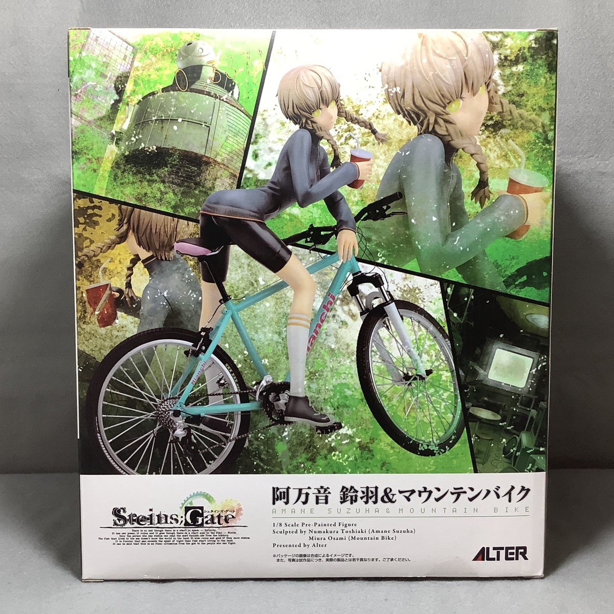 未開封 STEINS GATE シュタインズゲート 阿万音鈴羽＆マウンテンバイク