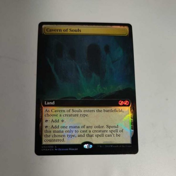 英語 拡張Foil 魂の洞窟 Cavern of Souls UMA ボックストッパー 1174