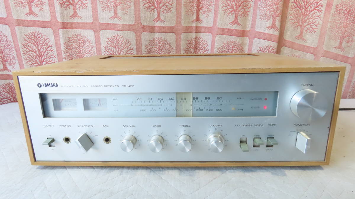 YAMAHA CR-400 ステレオレシーバー ヤマハ Natural Yahoo!オークション