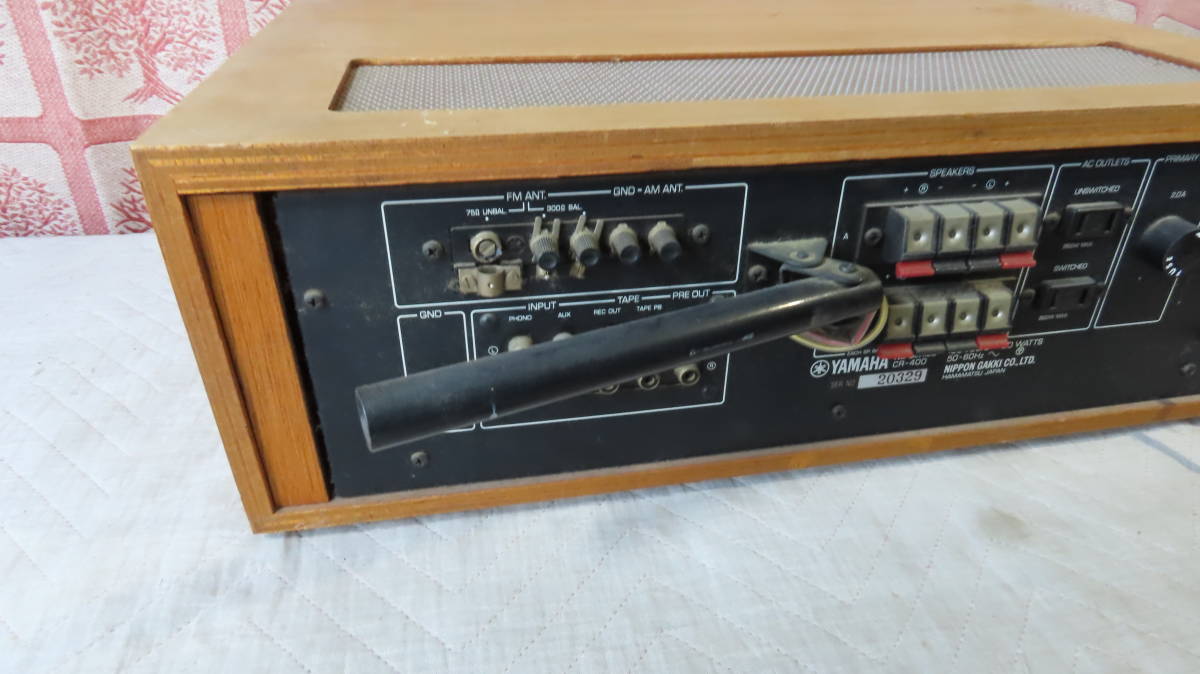 YAMAHA CR-400 ステレオレシーバー ヤマハ Natural Yahoo!オークション