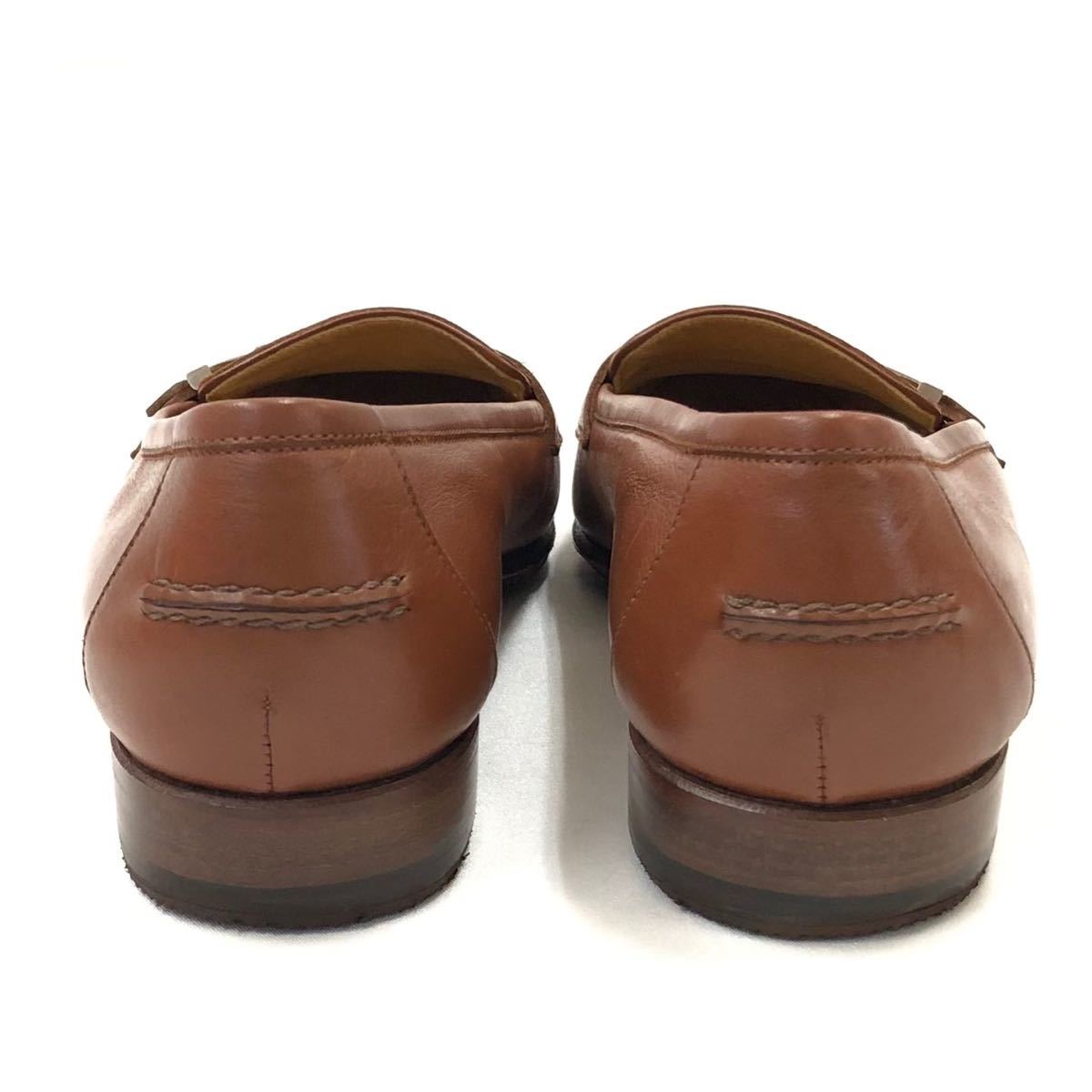 FN3728S【1000円スタート!!】HERMES/エルメス ブラウン レザー 