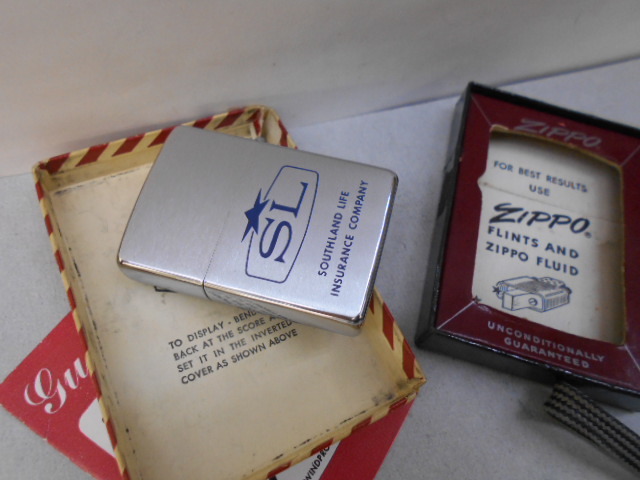 ビンテージ Zippo SHERTON HOTEL 両面柄 1959年製 未使用 ニアミント