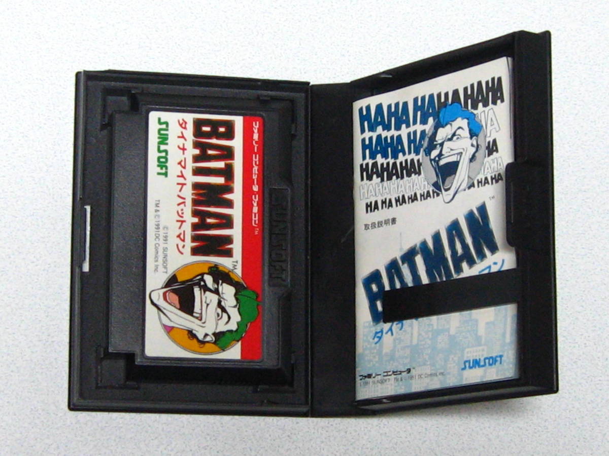 激レア　新品未使用ファミコン　ダイナマイトバットマン FC ダイナマイト バットマン 新品未使用品☆ ファミコン ダイナマイト