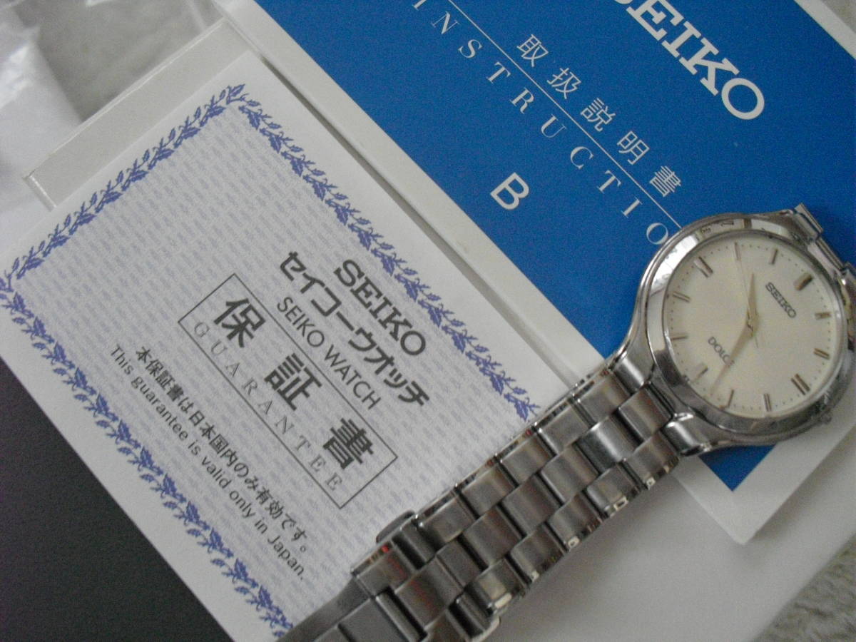 セイコー ドルチェ 8J41-OA10 クオーツ 稼働品 8J41-0A10 ドルチェ