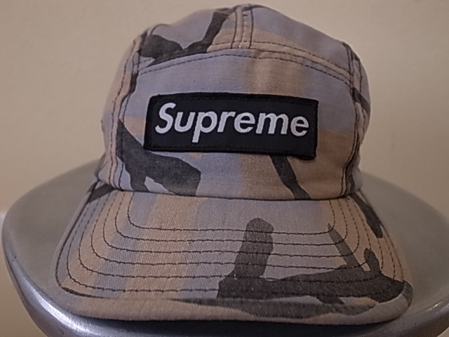 90s 初期 supreme プレデターカモ メッシュキャップ ☆ 初期 90s SUPREME シュプリーム Predator Camo Camp Cap プレデター