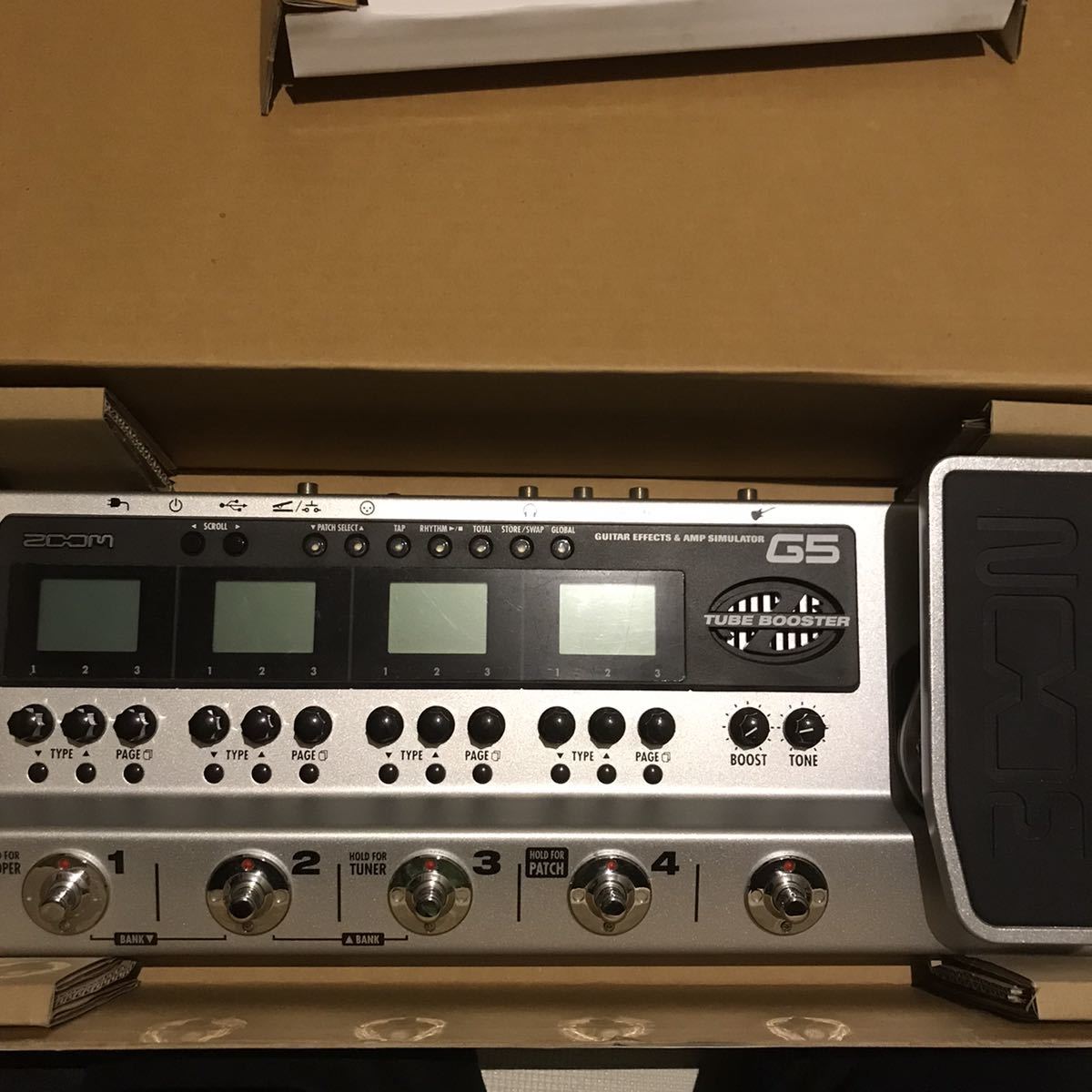 G5 Simulator Guitar ZOOM Amp & Effects Pedal Zoom 雄矢