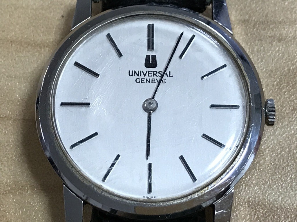 セール，人気セール SR1094-60M UNIVERSAL ユニバーサルジュネーブ 842136 機械式 手巻き メンズ腕時計 現状品(アナログ（手巻き）)｜売買されたオークション情報、yahooの商品情報をアーカイブ公開 - オークファン アナログ（手巻き）