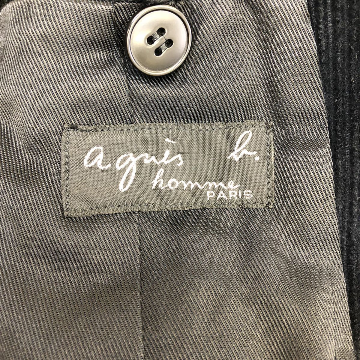 fb1【大きいサイズ】フランス製 agnes b アニエスベー ダブル 