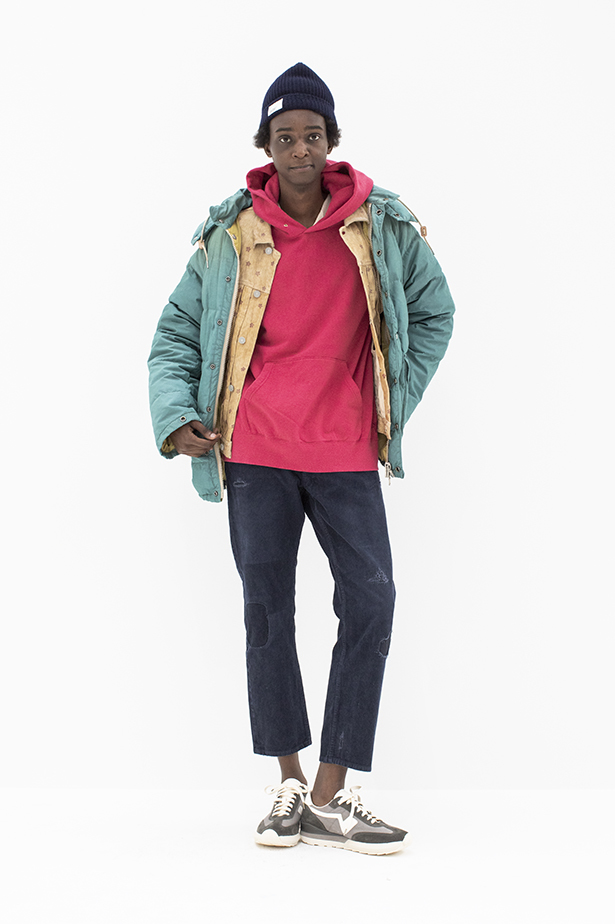 VISVIM KENAI DOWN JKT /GREEN/①