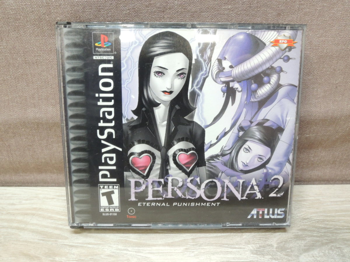 PS ］ ペルソナ2 罰 PERSONA（新要素を盛り込んだPSP版「ペルソナ2 罰 