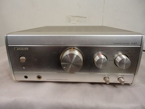 【動作品】サンスイ Sansui A-α9プリメインアンプ サンスイ プリメインアンプ SANSUI A-α9 sansui 山水 整備済み品 A-a9