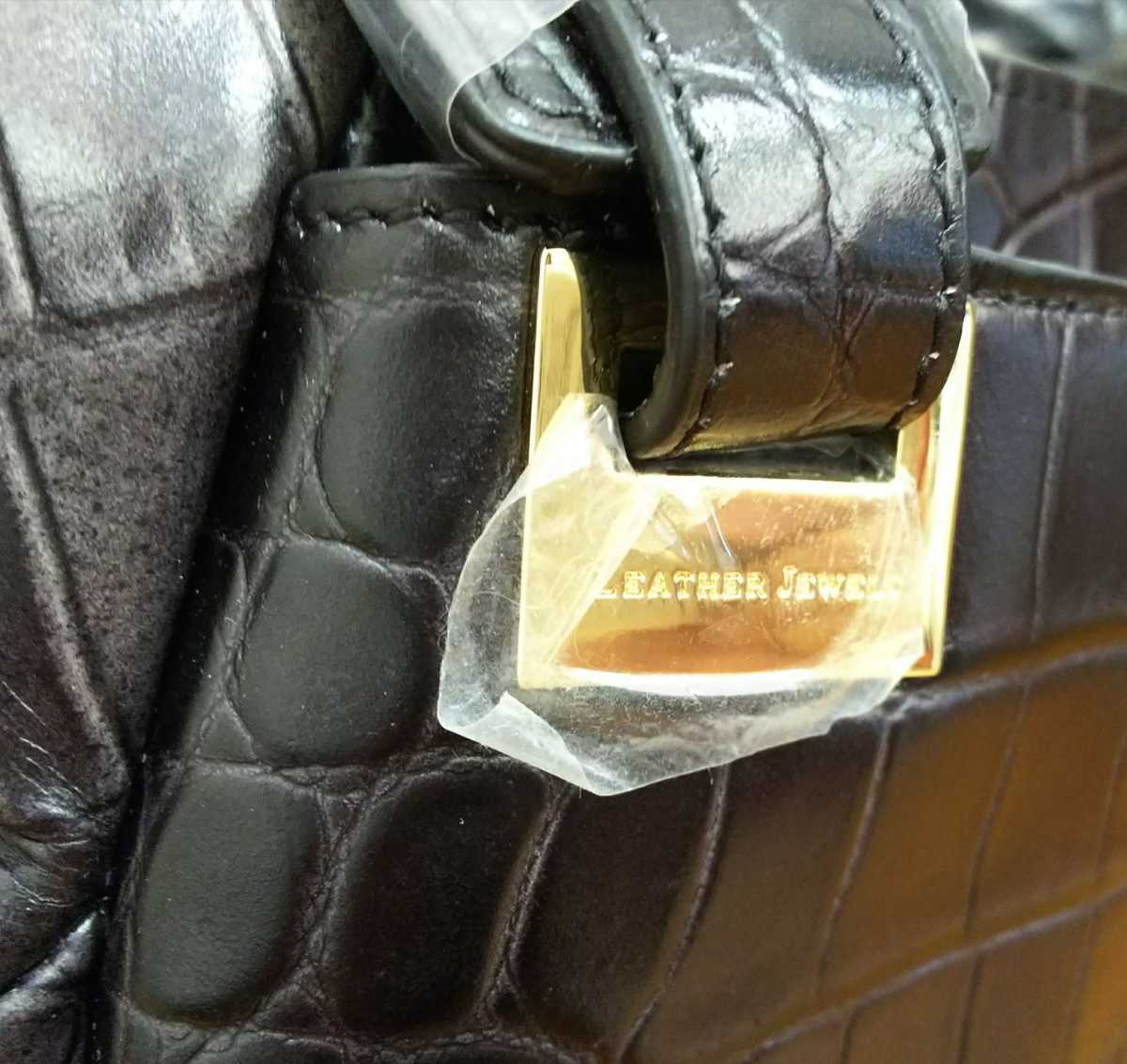 LEATHER JEWELS レザージュエルズ Crystal Reptiles メル