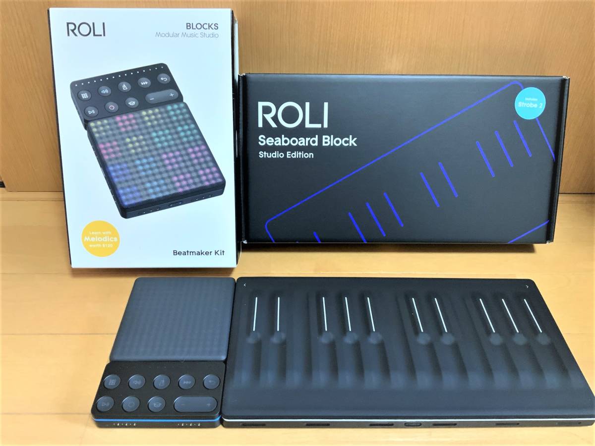 美品】ROLI Seaboard Block + Beatmaker Kit (Lightpad Block M + Loop