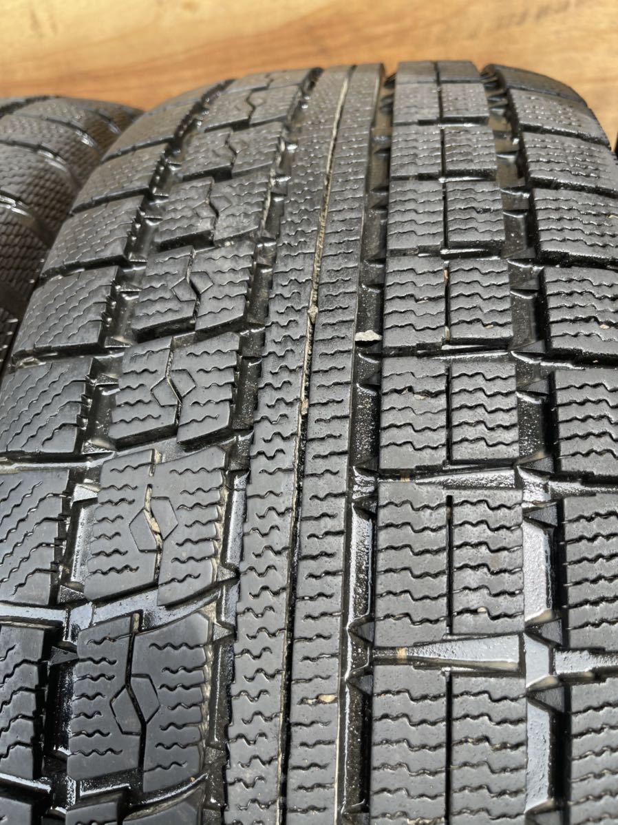 215/55R17 バリ山 4本 TOYO WINTER TRANPATH TX 2020年製造 17x7JJ