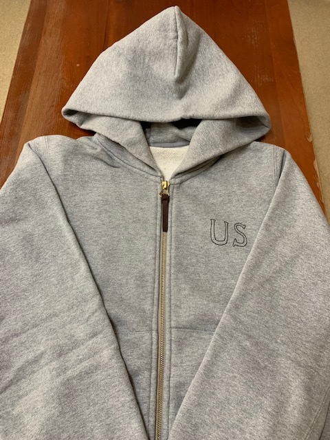 visvim SKETCH VINTAGE HOODIE F.Z. COL.GREY SIZE.1