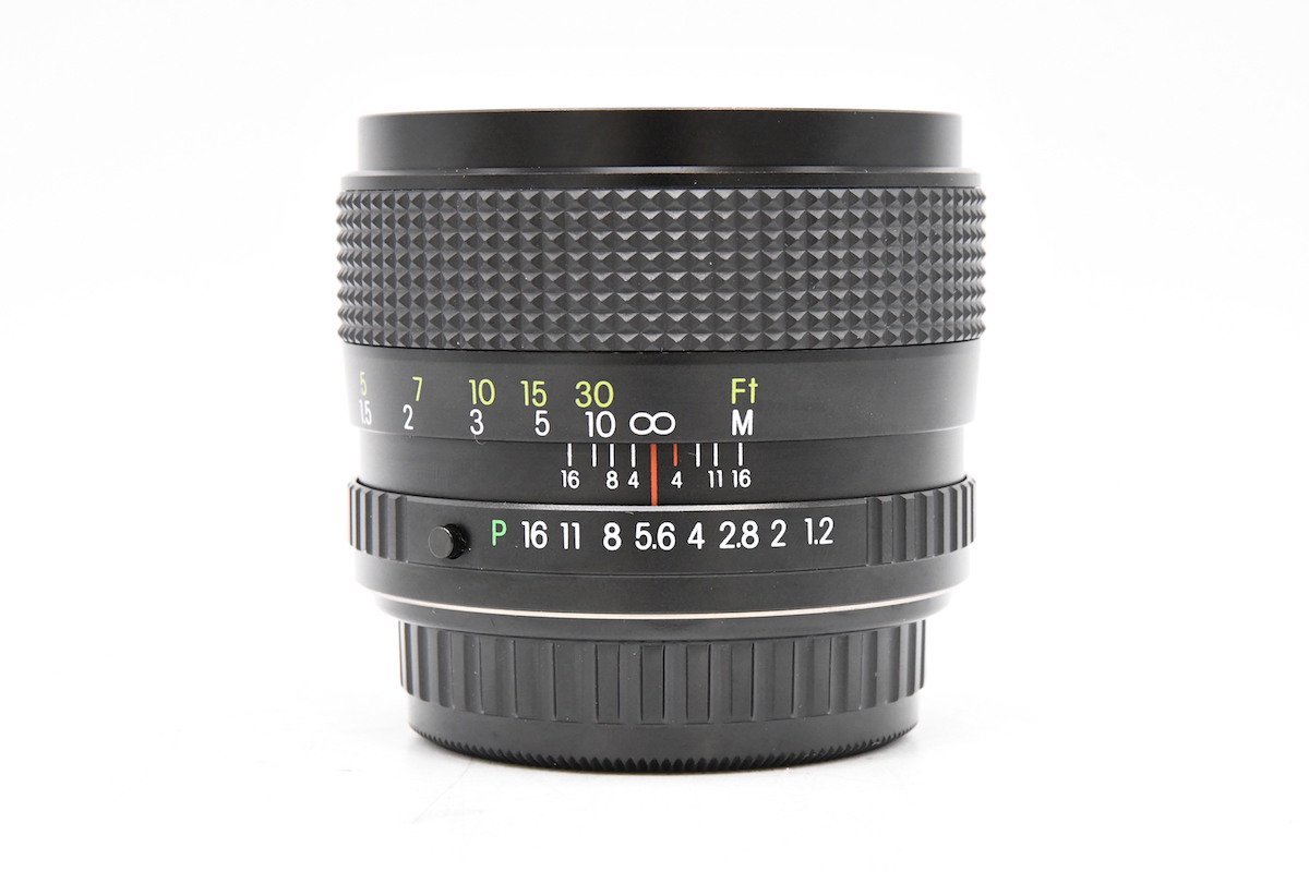 ◆ RICOH リコー RIKENON P 55mm F1.2 Kマウント MF一眼レフ用 標準 単焦点レンズ