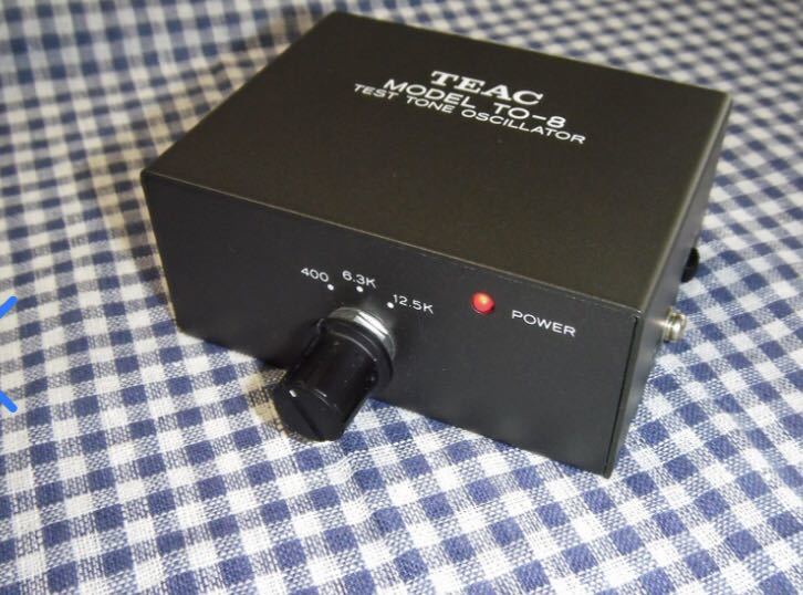 ☆中古良品/TEAC/ティアック テストトーンオシレーター TO-8/TEST TONE
