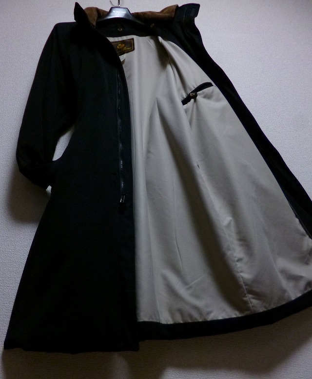 【完全世界最高!】100万! ☆Loro Piana☆ ロロピアーナ 最高級ピュアカシミヤ100％コート! 希少ブラックロング! 圧倒的高級感! 頂点頂上品!