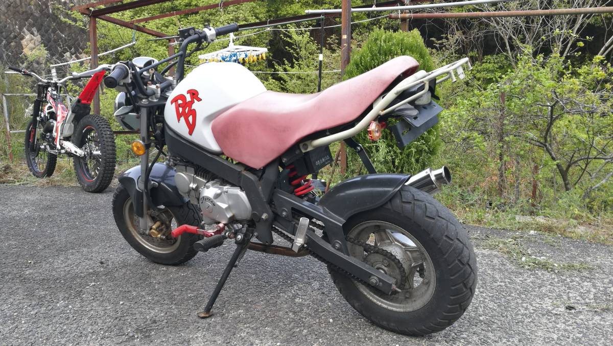 中華モンキー 125cc キットバイク ジャンク品 エンジンかかります 車体 
