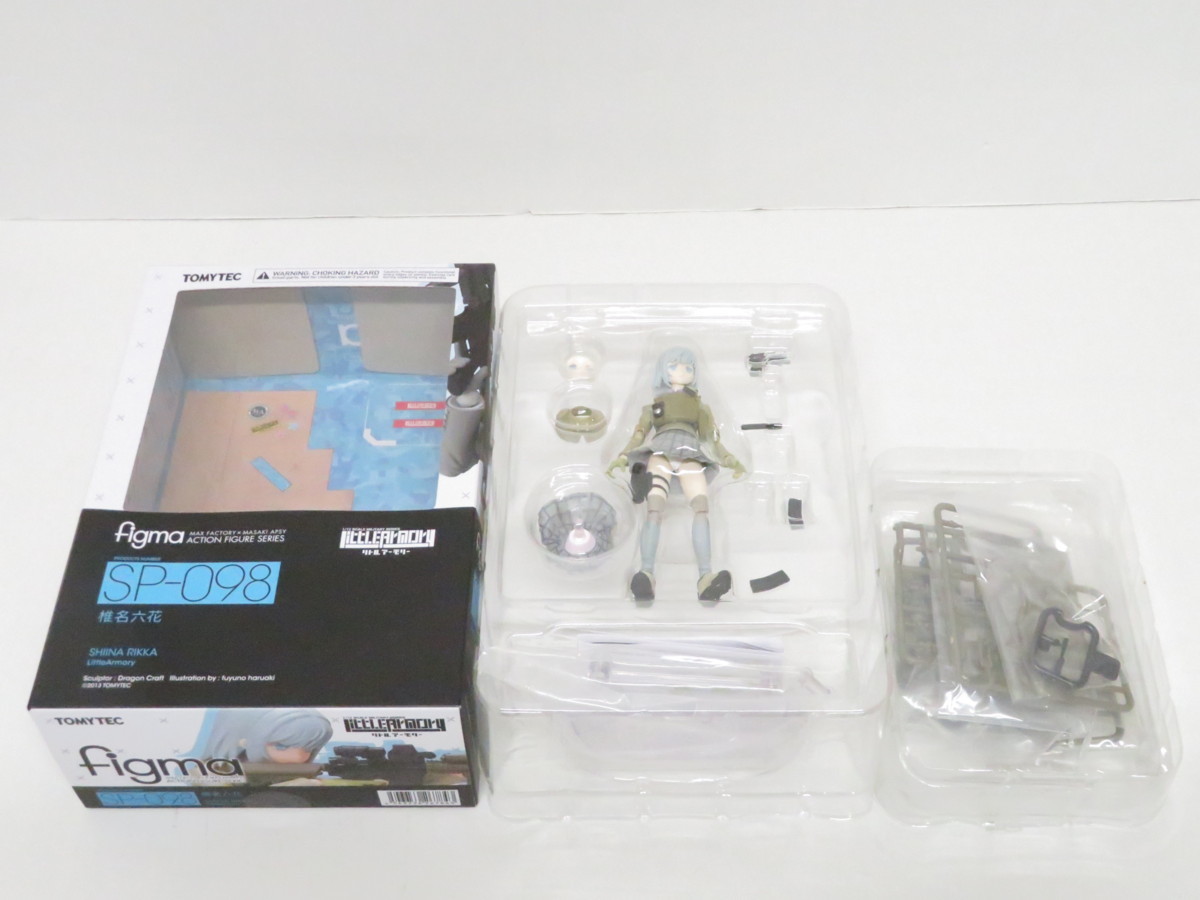 【欠品あり/ジャンク扱い】HO-928◆Figma SP-098 椎名六花 リトルアーモリー 中古品