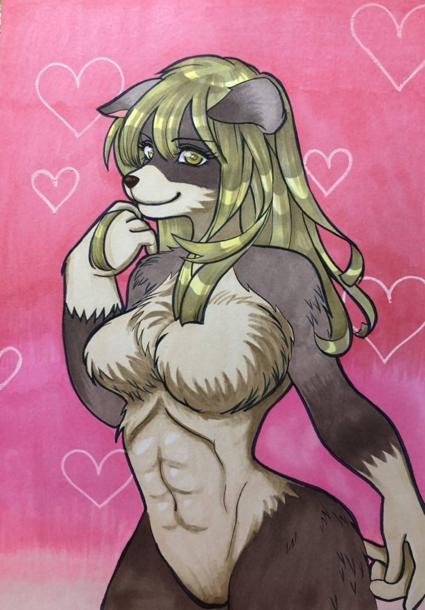 手描きイラスト オリジナル サイズ 茶犬の獣人 メスケモ 手描きイラスト 売買されたオークション情報 Yahooの商品情報をアーカイブ公開 オークファン Aucfan Com