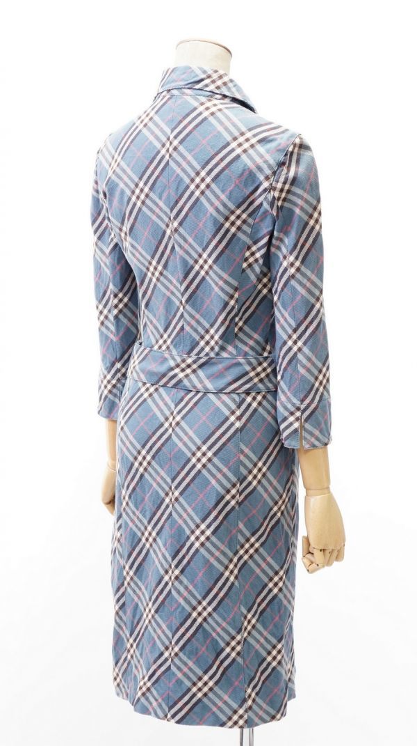 TC3940◇バーバリー ブルーレーベル/Burberry*コットン*ノバチェック柄