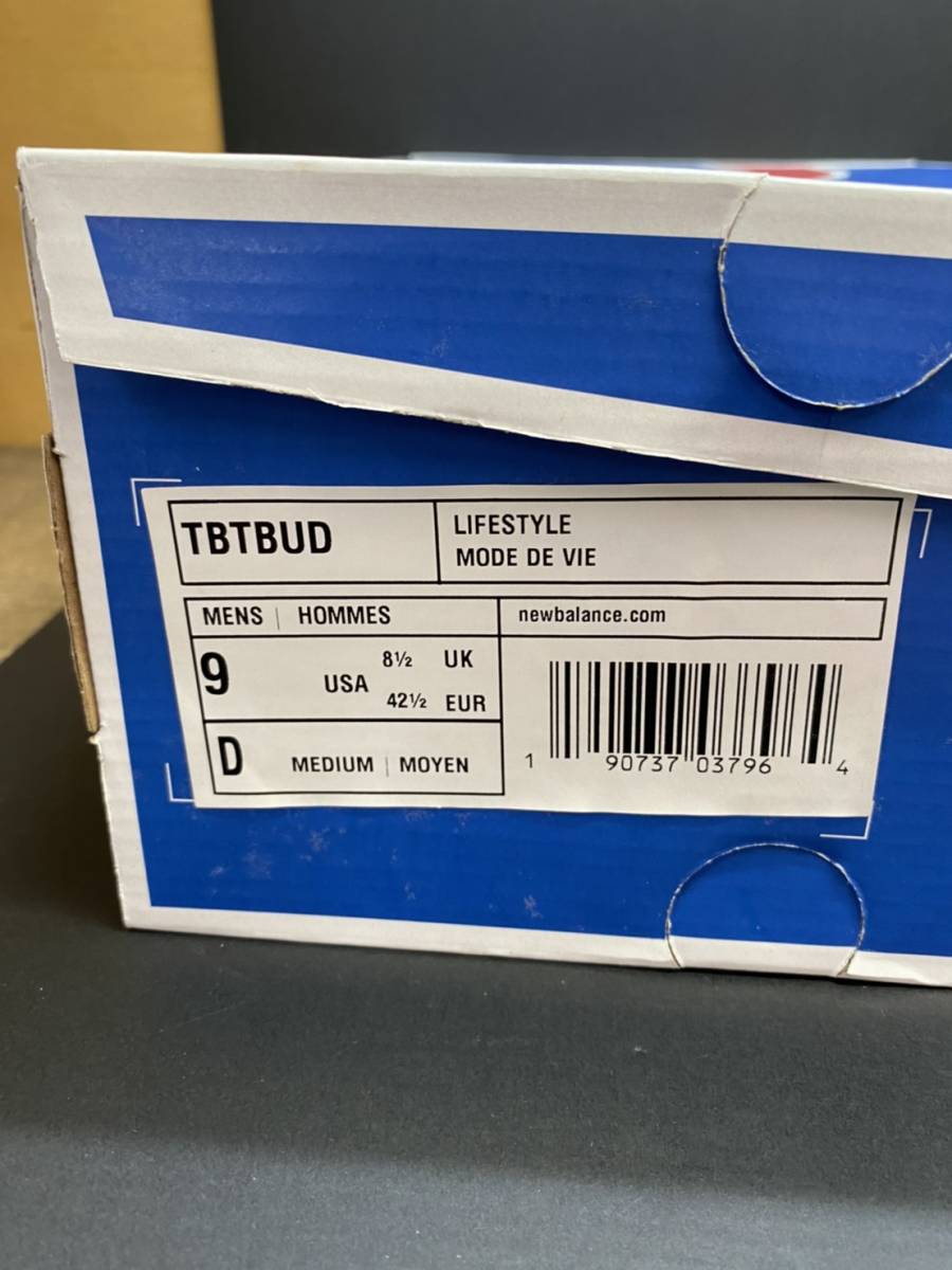 □ 美品 定価2.4万 ニューバランス UNDEFEATED x new balance TBTBUD
