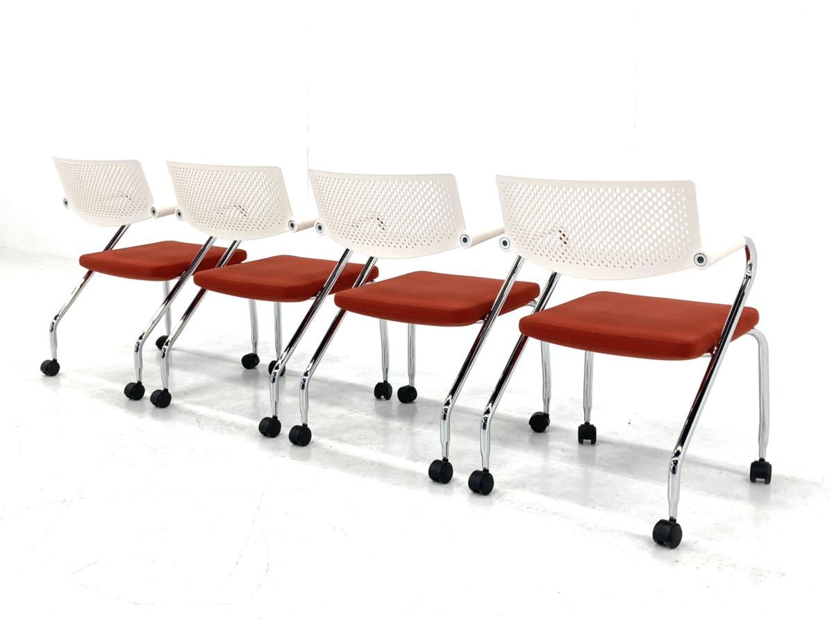 vitra/ヴィトラ ビザロール2 スタッキングチェア 4脚セット オフィス