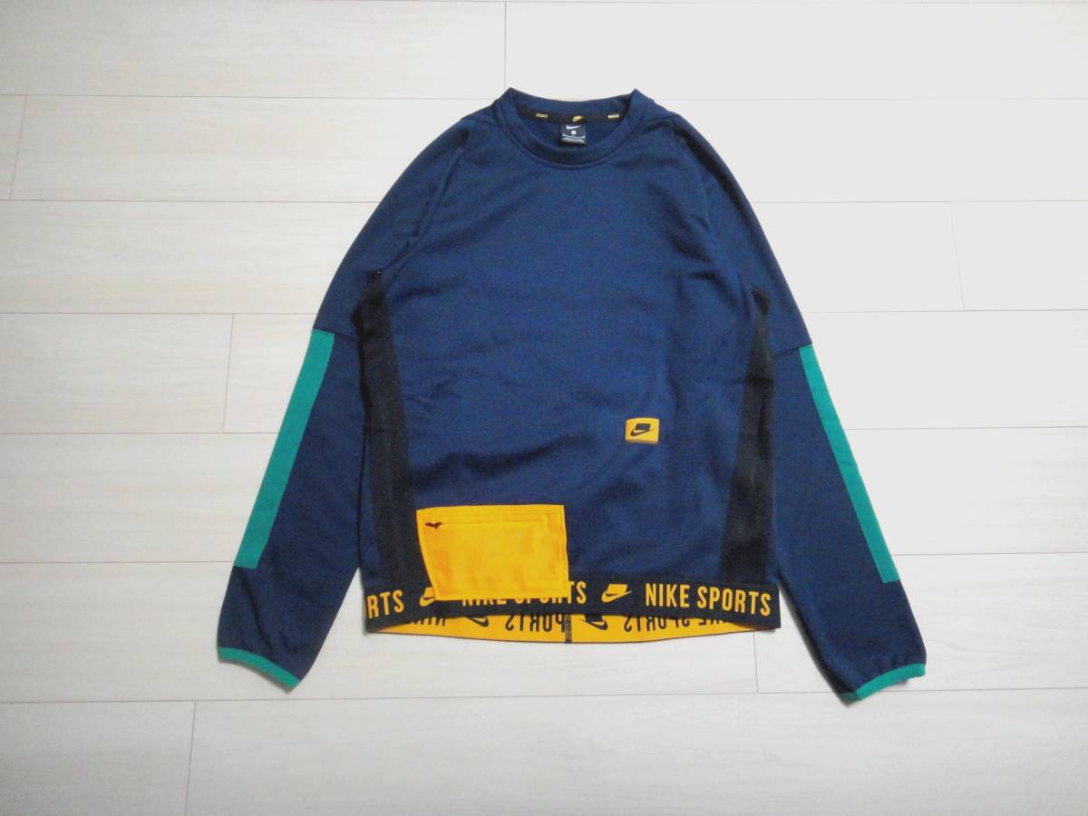 ナイキ NIKE スウェットシャツ フリース裏地 NIKE THERMA使用 ブロックロゴ(トレーナー)｜売買されたオークション情報、yahooの商品情報をアーカイブ公開 - オークファン 男性用