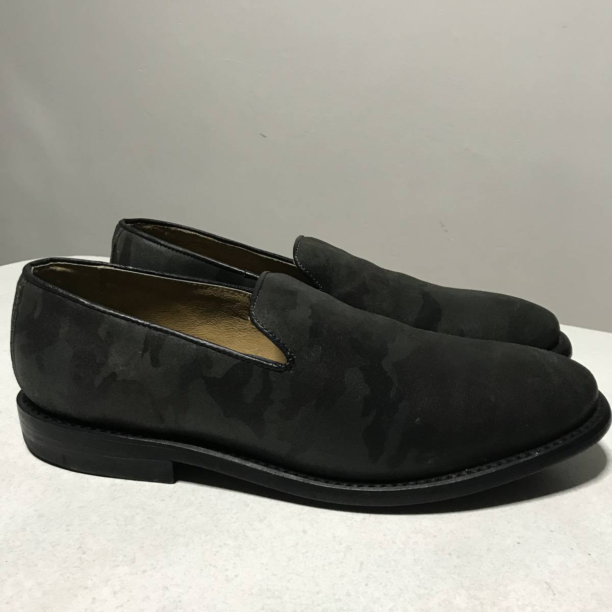 ナノユニバース×カミナンド スリッポンローファー 25.5cm CAMINANDO 