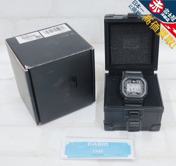 G-SHOCK×STUSSY 25周年記念 DW-500ST-1JR ジーショック