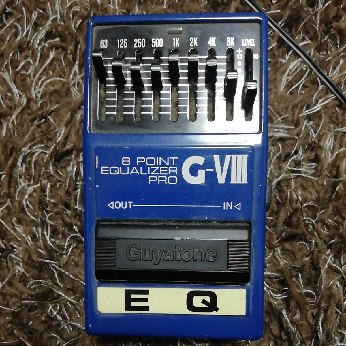 Guyatoneグヤトーン G-Ⅷ 8 POINT EQUALIZER PRO イコライザーの入札 
