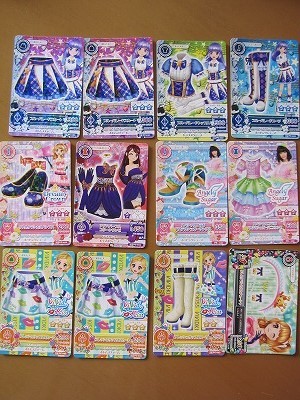 非売品☆まとめて12枚☆アイカツ！☆アイカツカード ちゃお付録他 