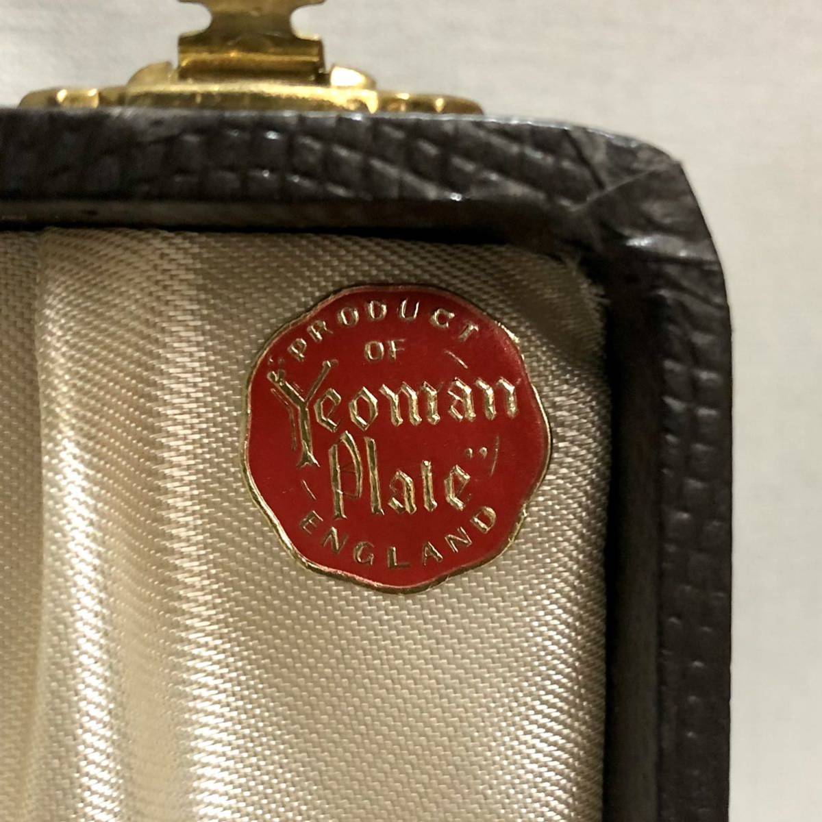 アンティークな英国製スプーン ◎銀製 1900年代中期 Yeoman Plate epns 