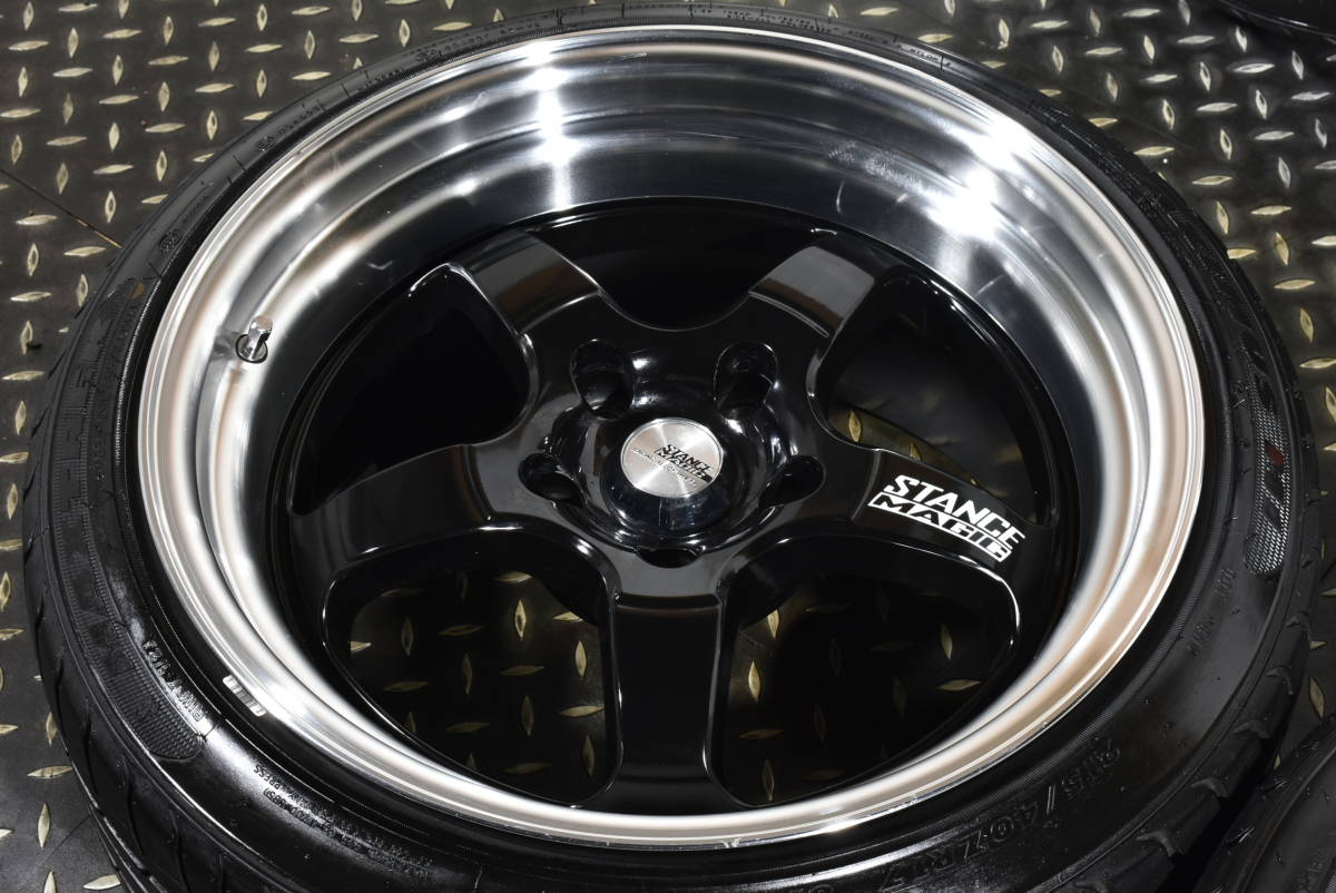 STANCE MAGIC #130 スタンスマジック 17インチ PCD114.3 9J +25