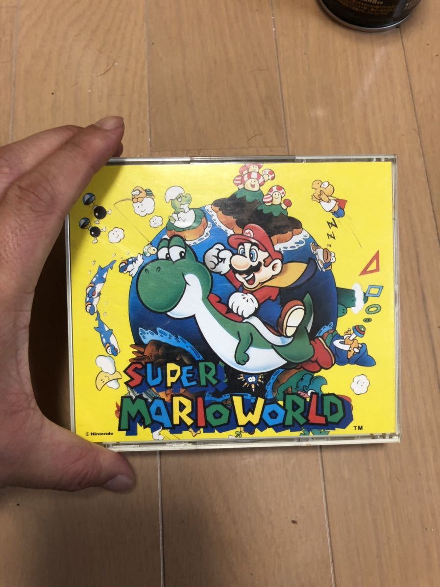 スーパーマリオワールド スーパーマリオワールド大百科　CD 渡辺貞夫 ゲームCD 激レア　スーパーファミコン