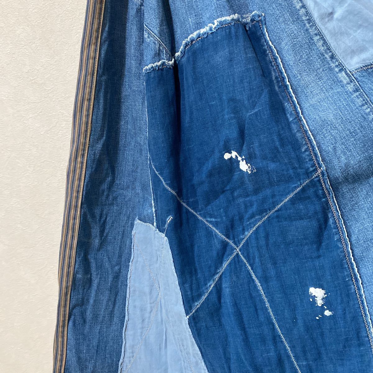 KAPITAL KOUNTRY BORO リメイク デニム スカート キャピタル 