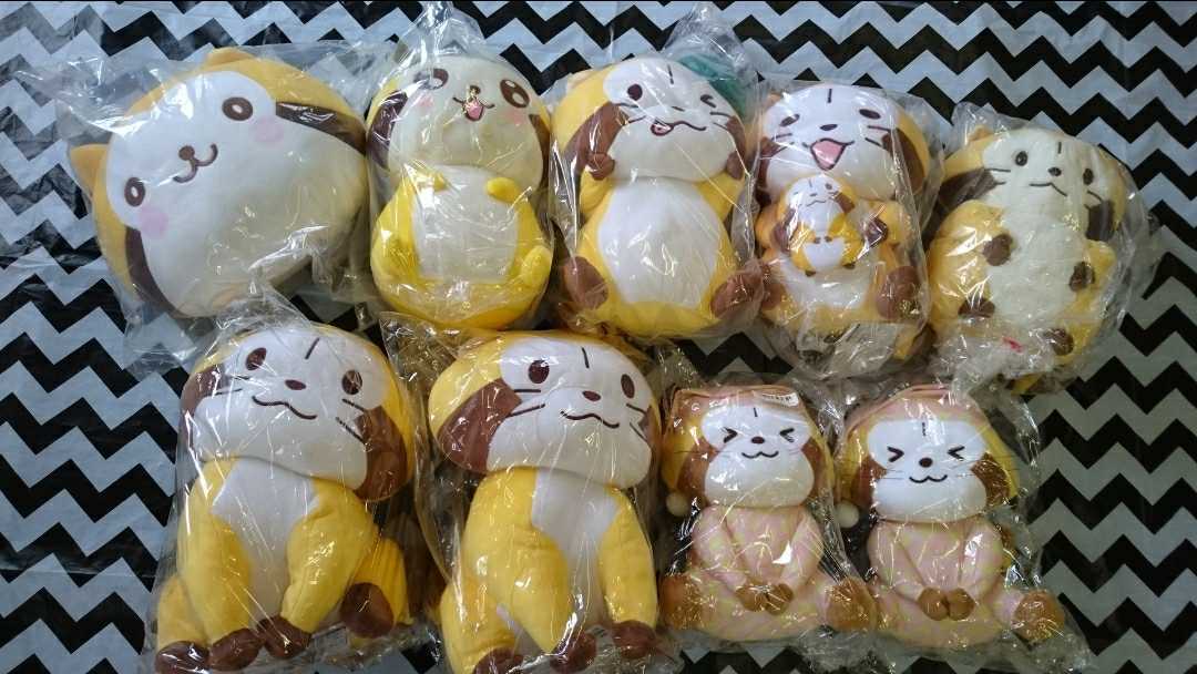 あらいぐまラスカル ぬいぐるみ ラスカル セット : 62点セット