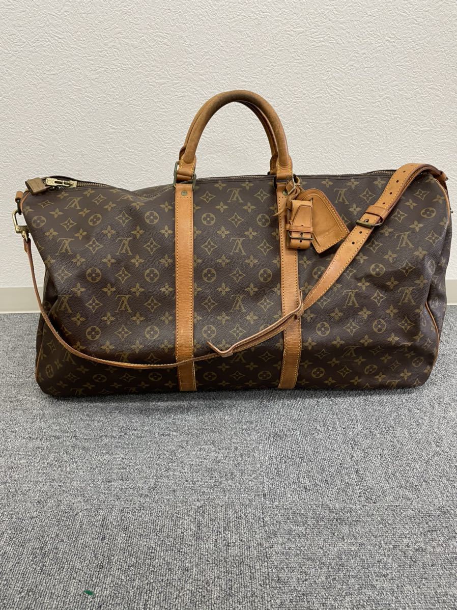 LOUIS VUITTON ルイヴィトン キーポル バンドリエール モノグラム 旅行