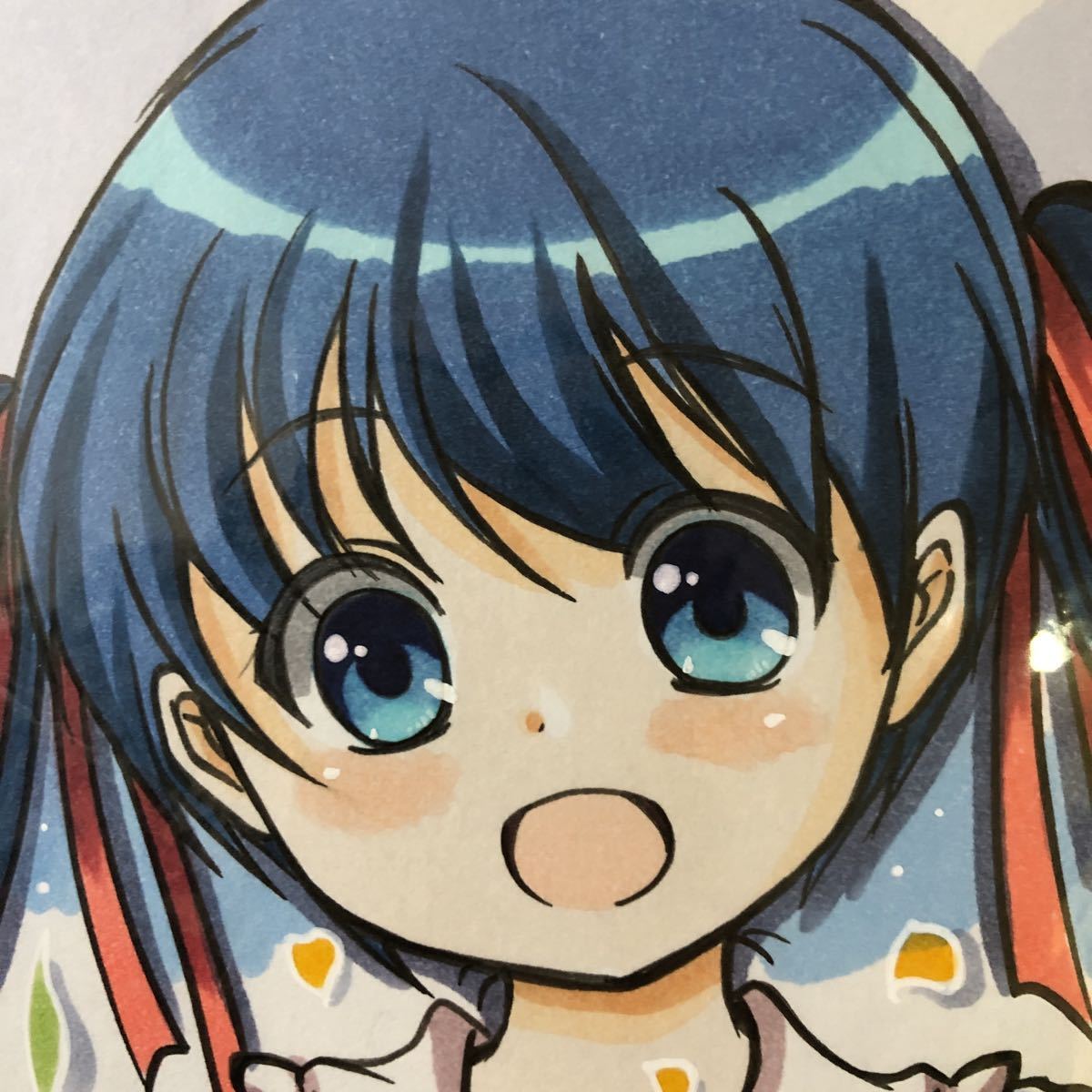 アニメキャラクター 手描きイラスト A4サイズ きんいろモザイク | 小路 小路綾》 同人手描きイラスト 《きんいろ